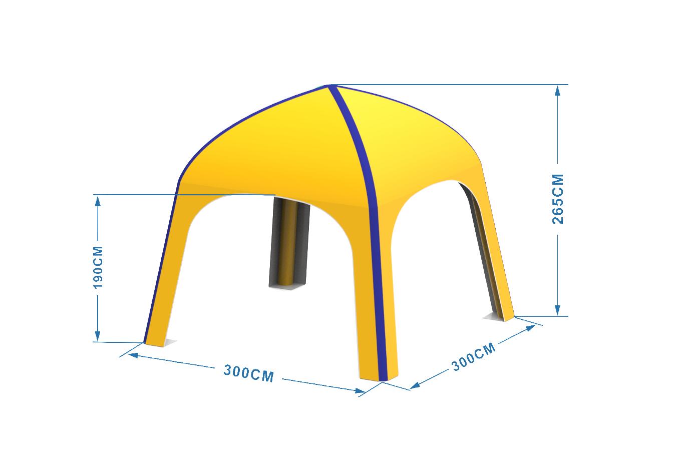 3M*3M Inflatable Promotional Tent
